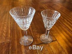 Waterford Maeve Cut Crystal 6-7/8 Water Goblet Glass Qty 12
