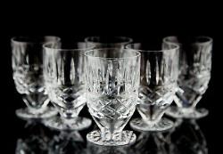 Waterford Maeve (Cut) Juice Glasses Set of 6 Vintage Elegant Crystal Ireland