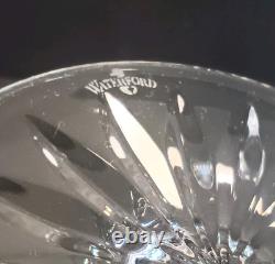 Waterford Pallas Crystal Glass PAIR Wine Goblet Cut Glass 7.25 FREE SHIPPING