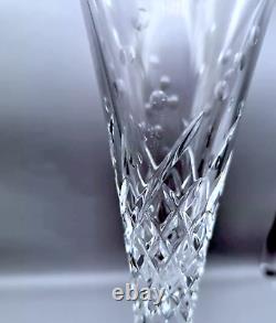 Waterford Wishes Happy Toasting Flute Champagne Crystal Glass 7 Oz 11h New 1 Pc