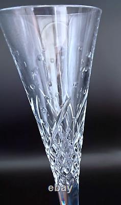 Waterford Wishes Happy Toasting Flute Champagne Crystal Glass 7 Oz 11h New 1 Pc