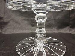 Waterford style Cut Crystal Pedestal Compote Candy Dish 6.4lbs 9.25 inch #4344