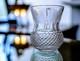 Whiskey Glass Thistle (Cut) by Edinburgh Crystal Signed
