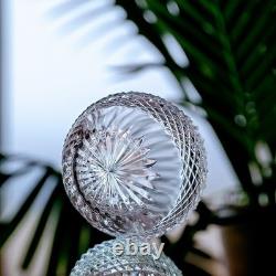 Whiskey Glass Thistle (Cut) by Edinburgh Crystal Signed