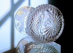 Whiskey Glass Thistle (Cut) by Edinburgh Crystal Signed